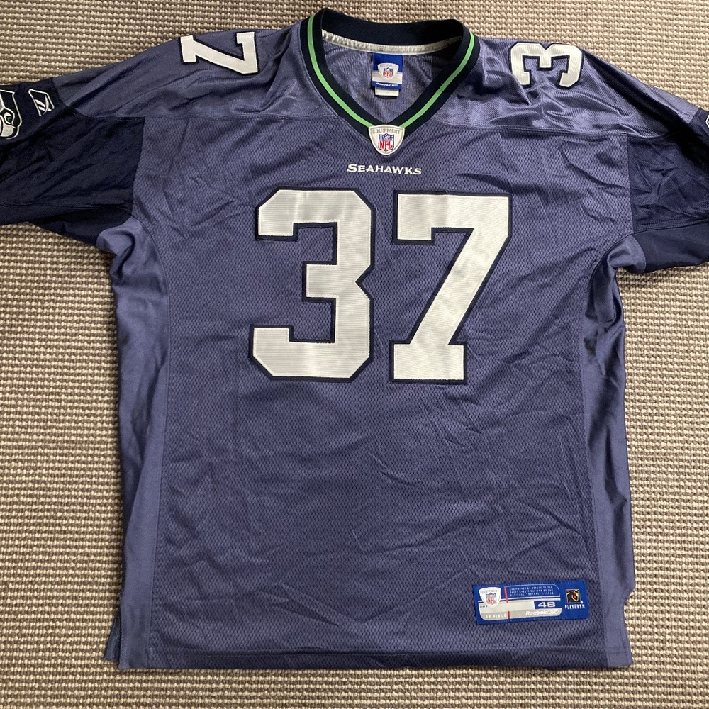 Shaun Alexander Seahawks Reebok All Stitched Size 48 Jersey